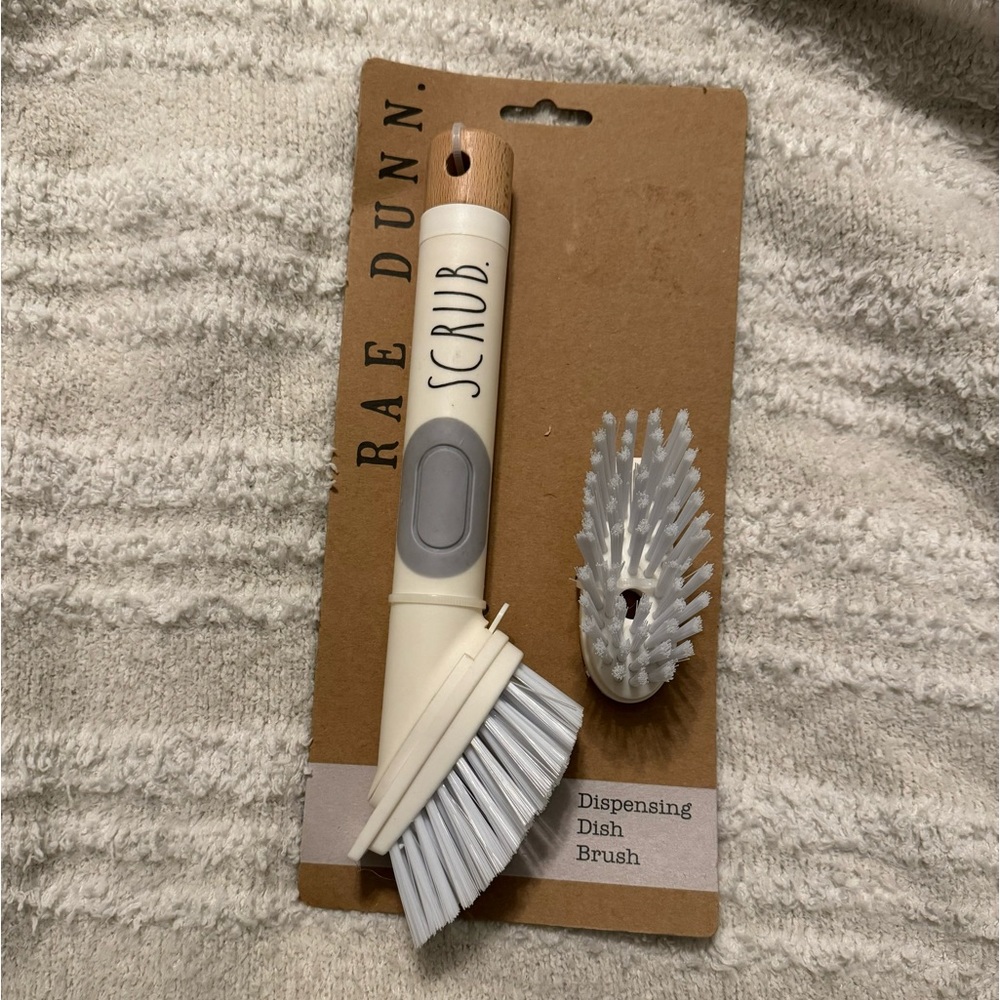 Rae Dunn Dispensing Dish Brush